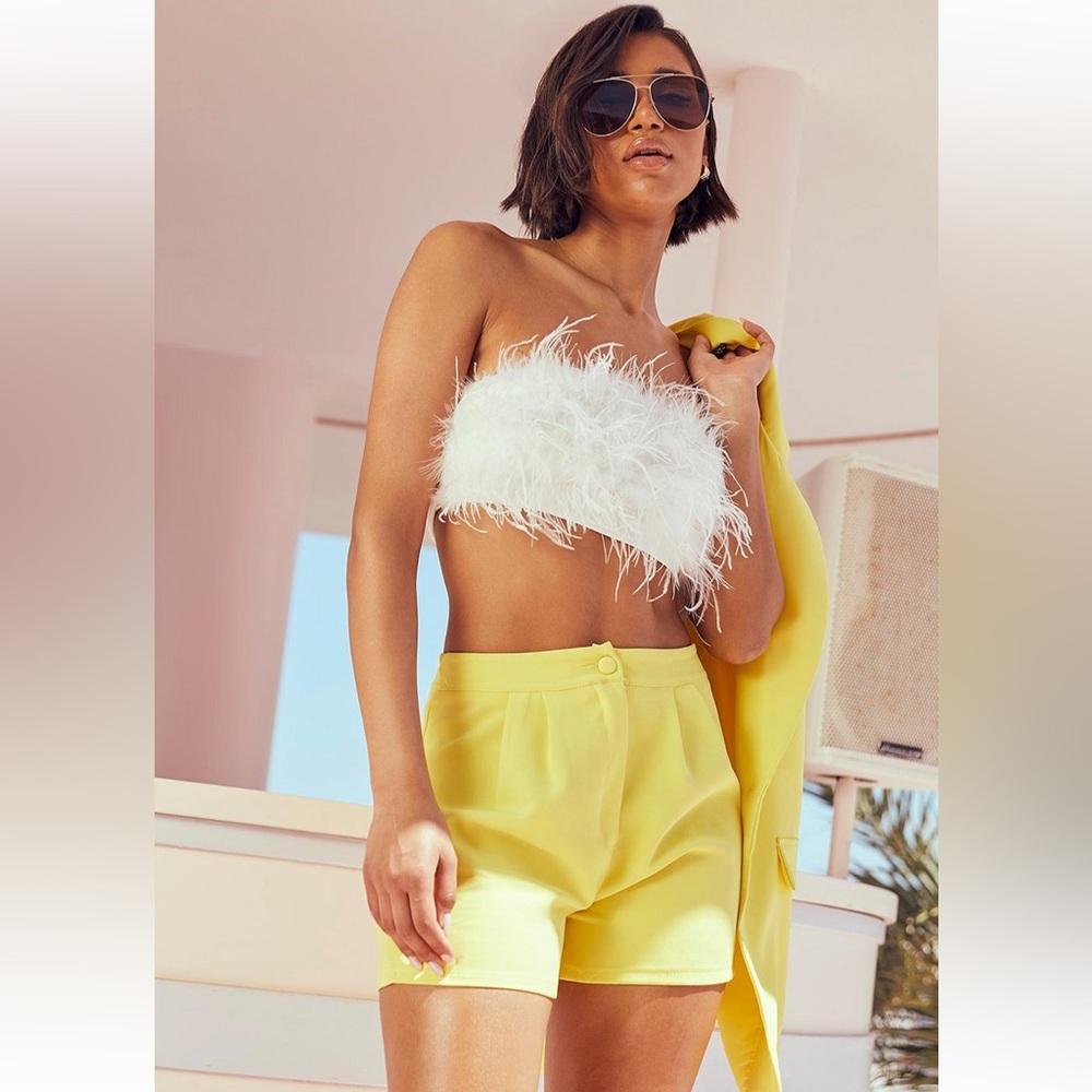 Boohoo TAILORED CITY SHORTS